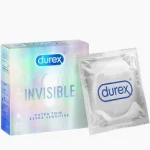 Durex Siêu mỏng Invisible 2 cái
